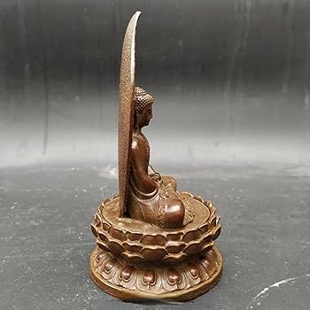 Amazon｜釈迦如来坐像(曹洞宗・臨済宗) 合金製 (高さ13cm×巾7cm